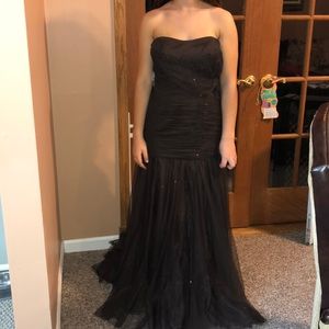 Black sparkly prom dress never worn